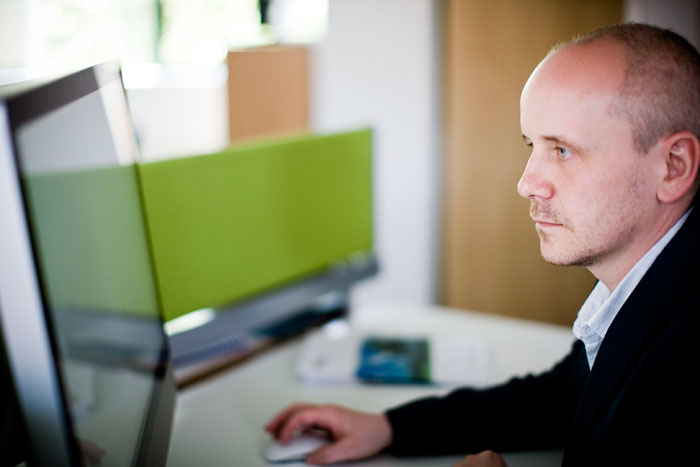 Martin Hadfield at Herman Miller Sense Desk