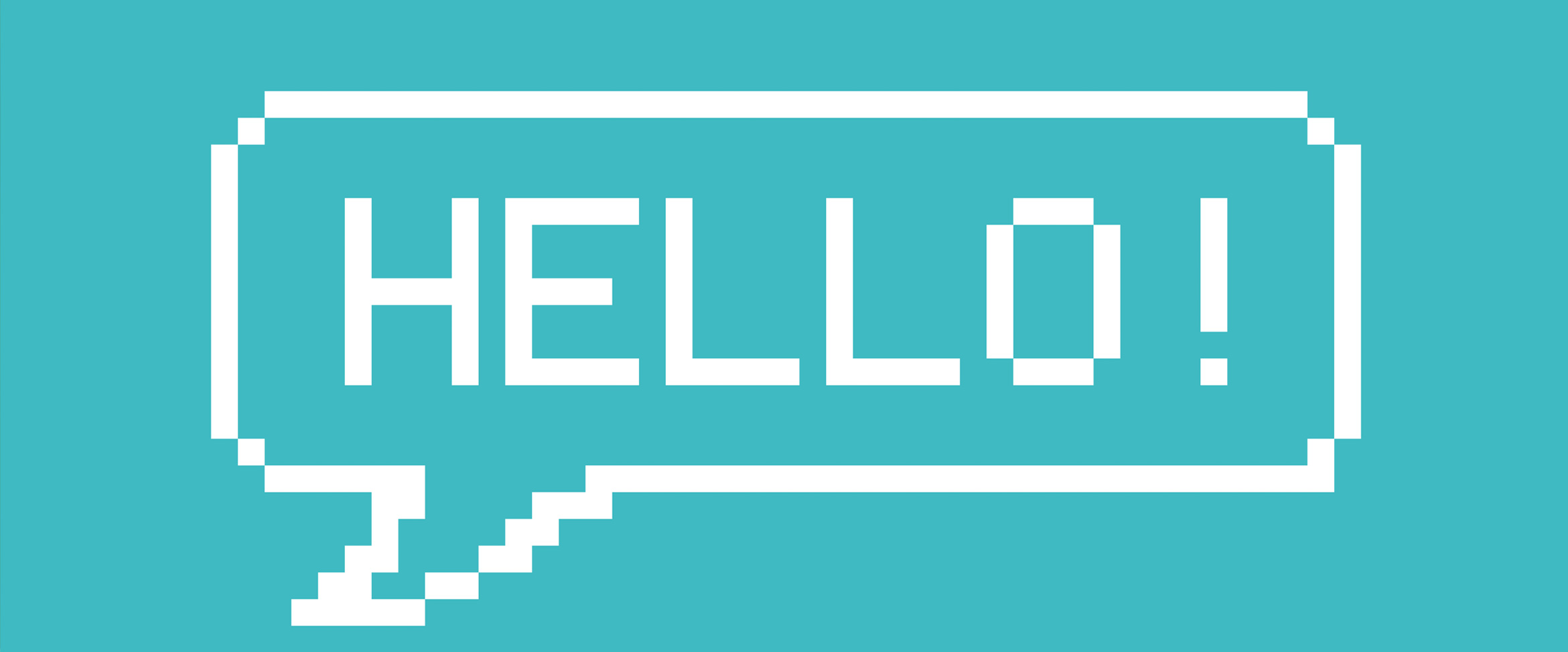 Hello Speech Bubble speaking skills