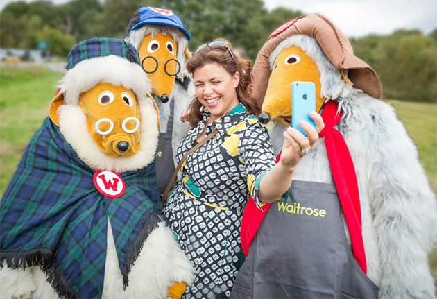 Kirstie and wombles