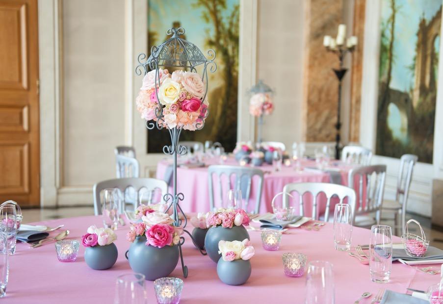 Image of styled table for sweet 16 party