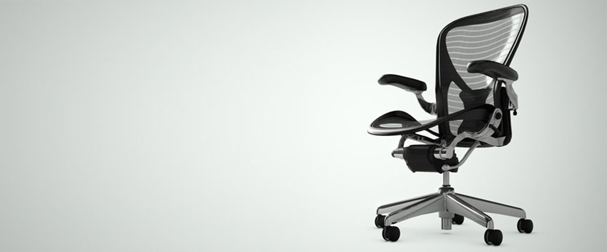 Herman Miller Chrome Aeron chair
