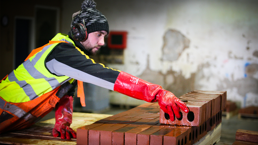 mitchell and urwin building at work