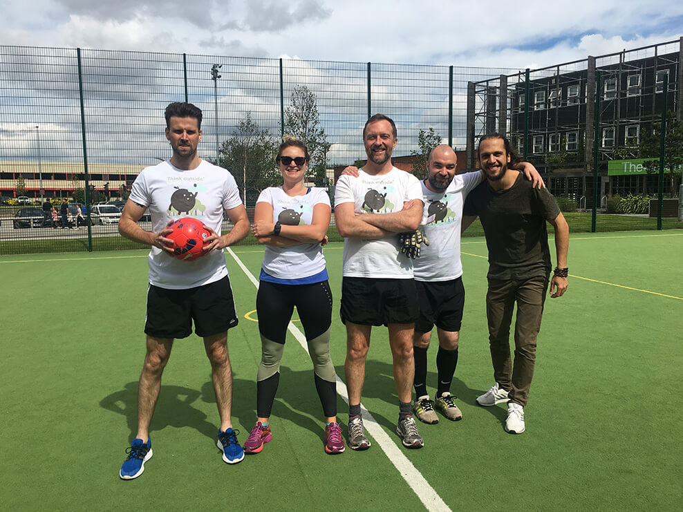 Football at MediaCityUK