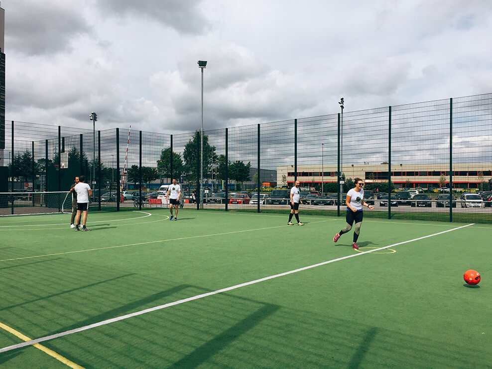 Football at MediaCityUK