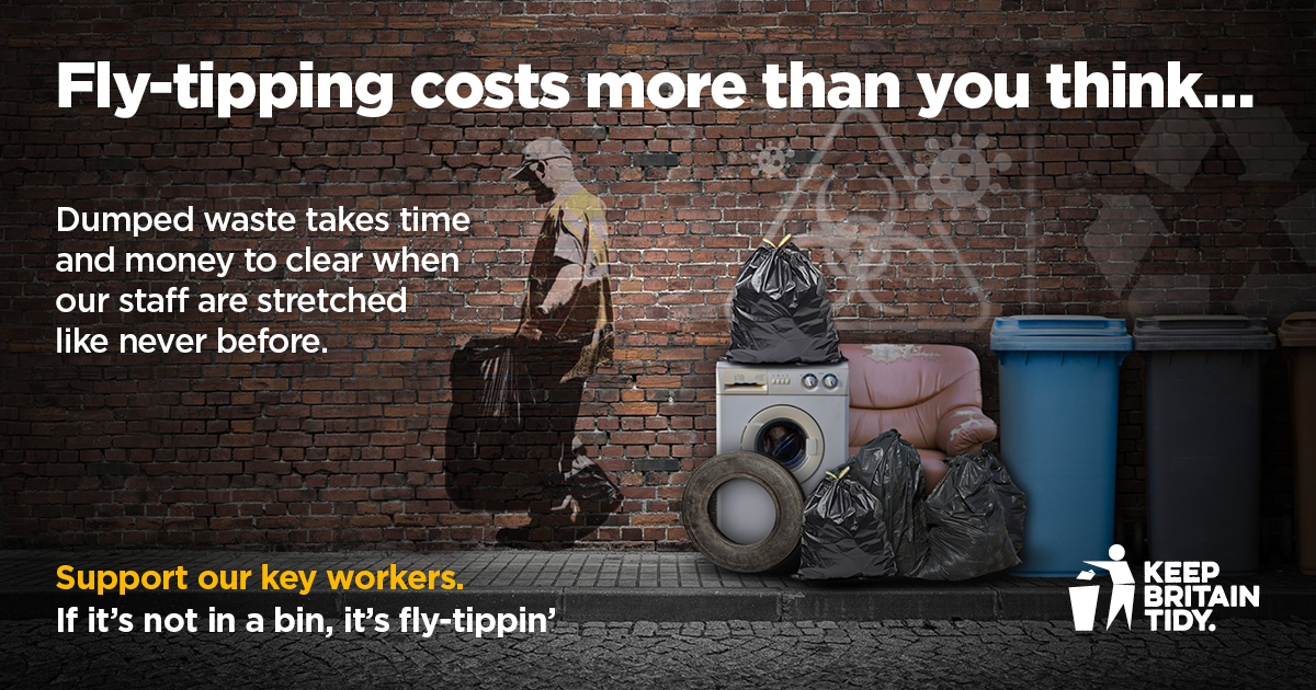 Fly tipping cost more than you think - campaign