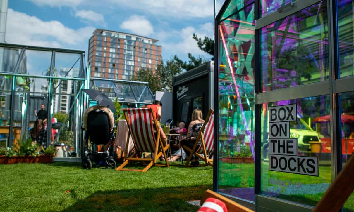 Box on the Docks - The BeatBox side view