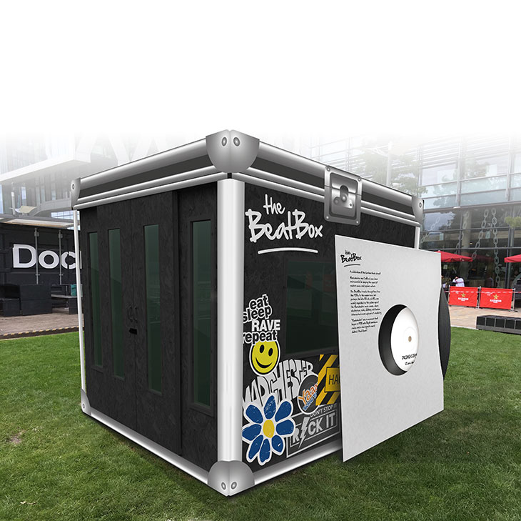 MediaCityUK | The Beat Box - Experiential Design | Carbon Creative