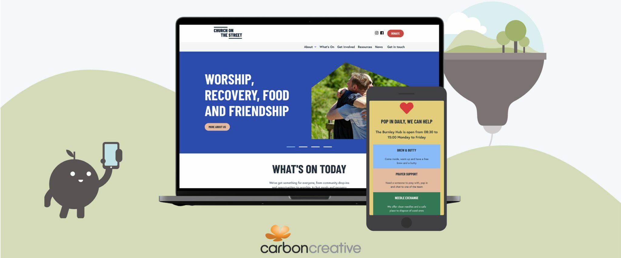 COTS web launch blog