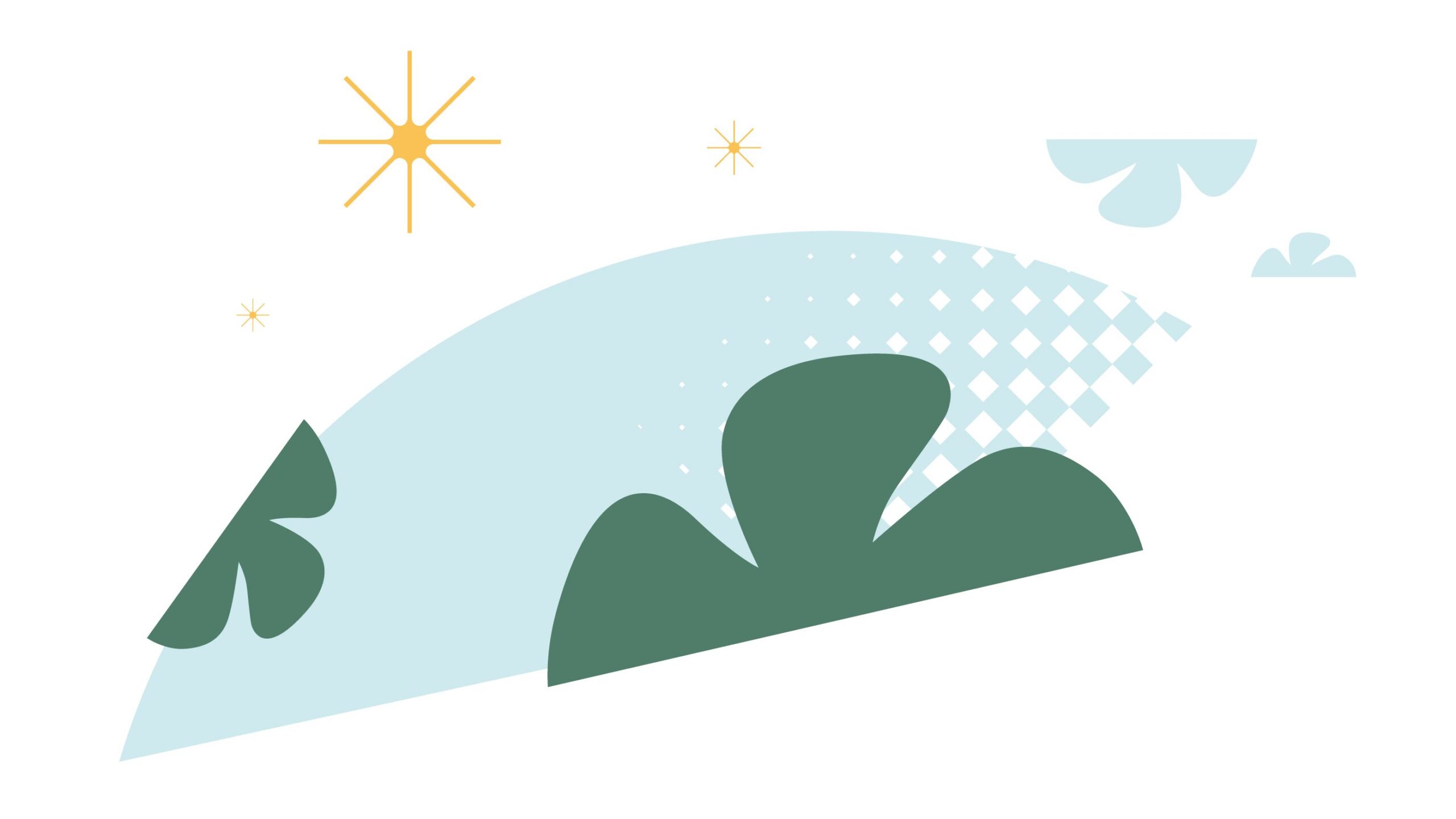 A graphic of the world.