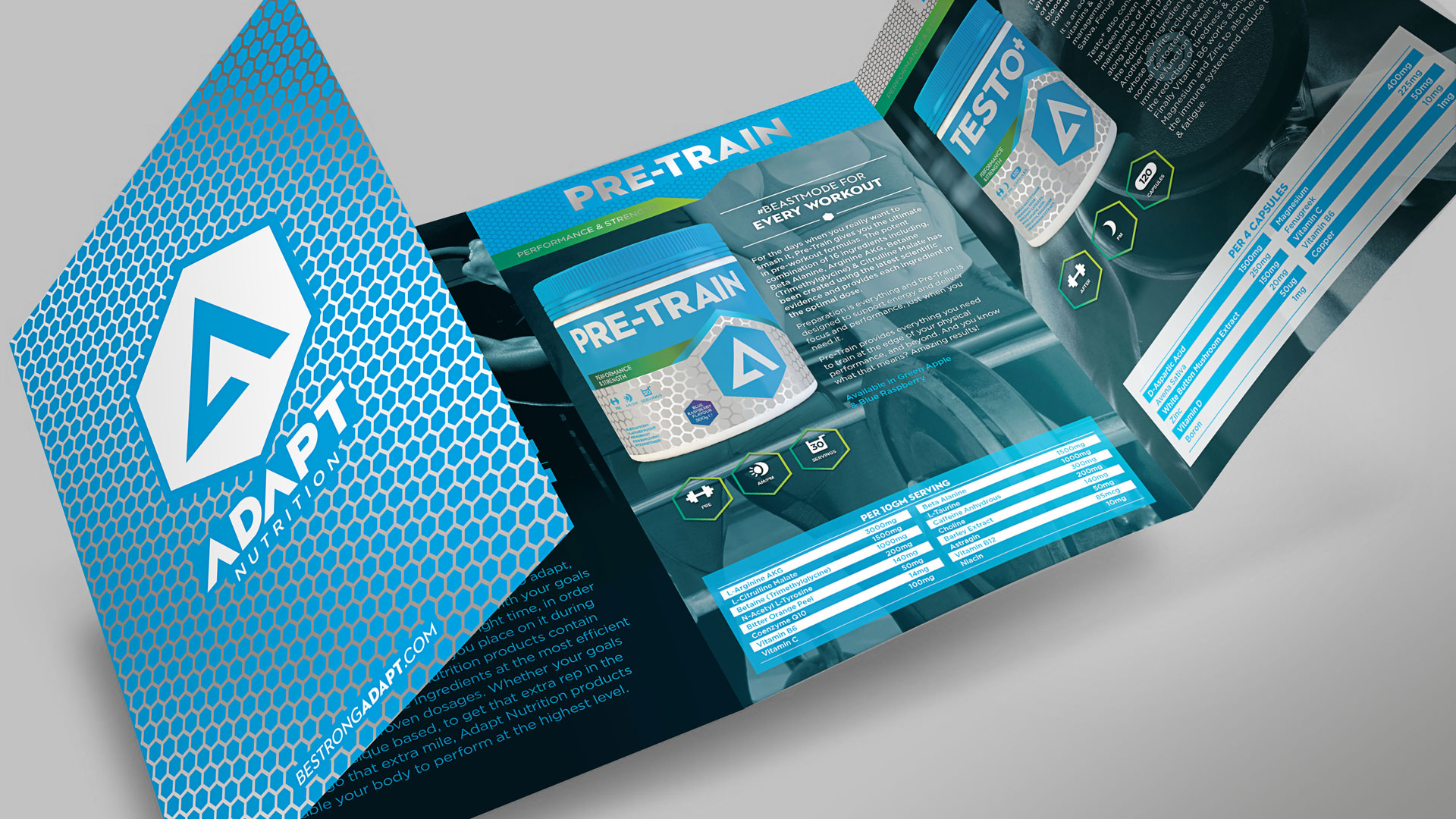 Adapt Nutrition leaflet