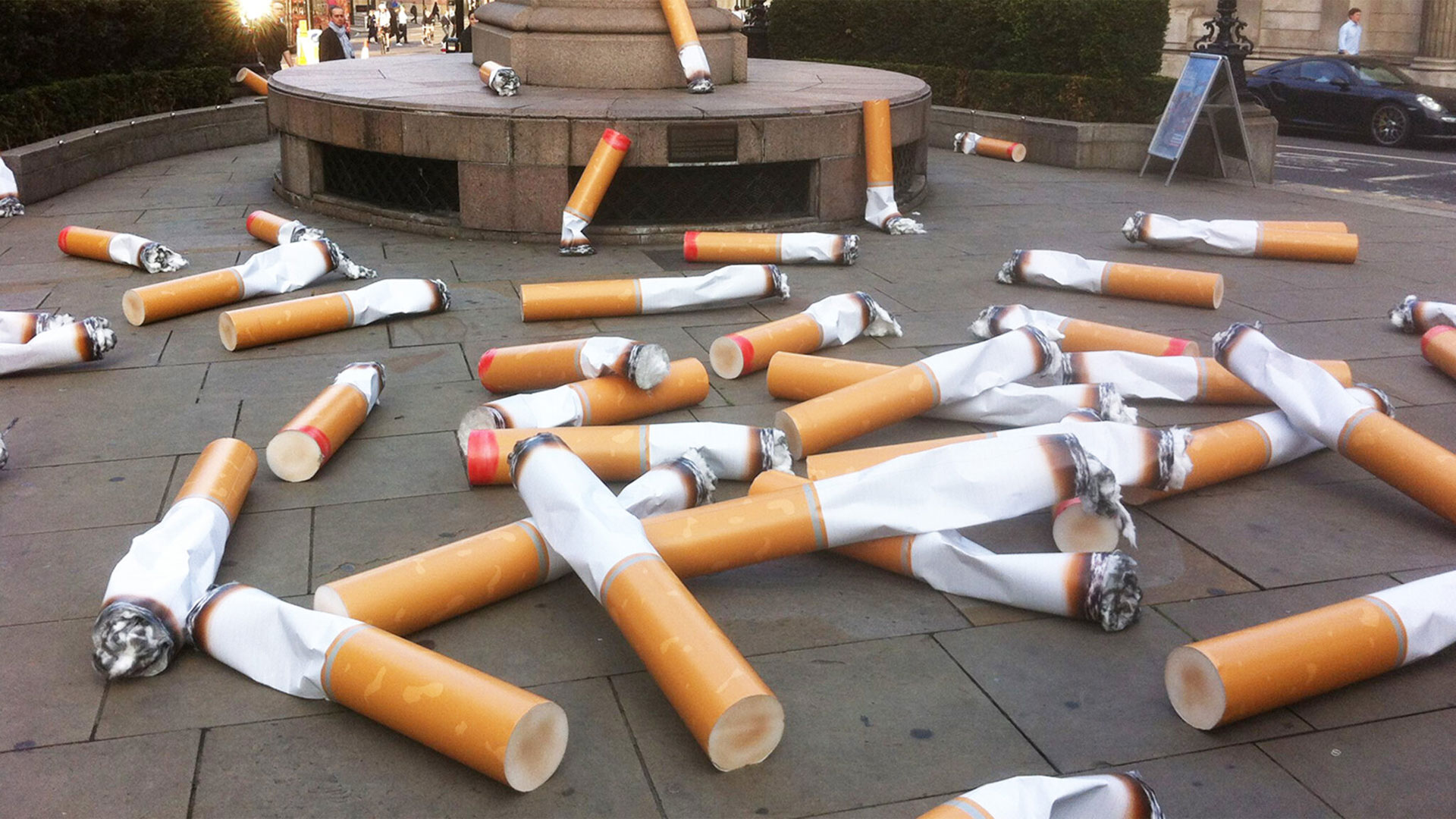 Keep Britain Tidy Big Butts Campaign Hero