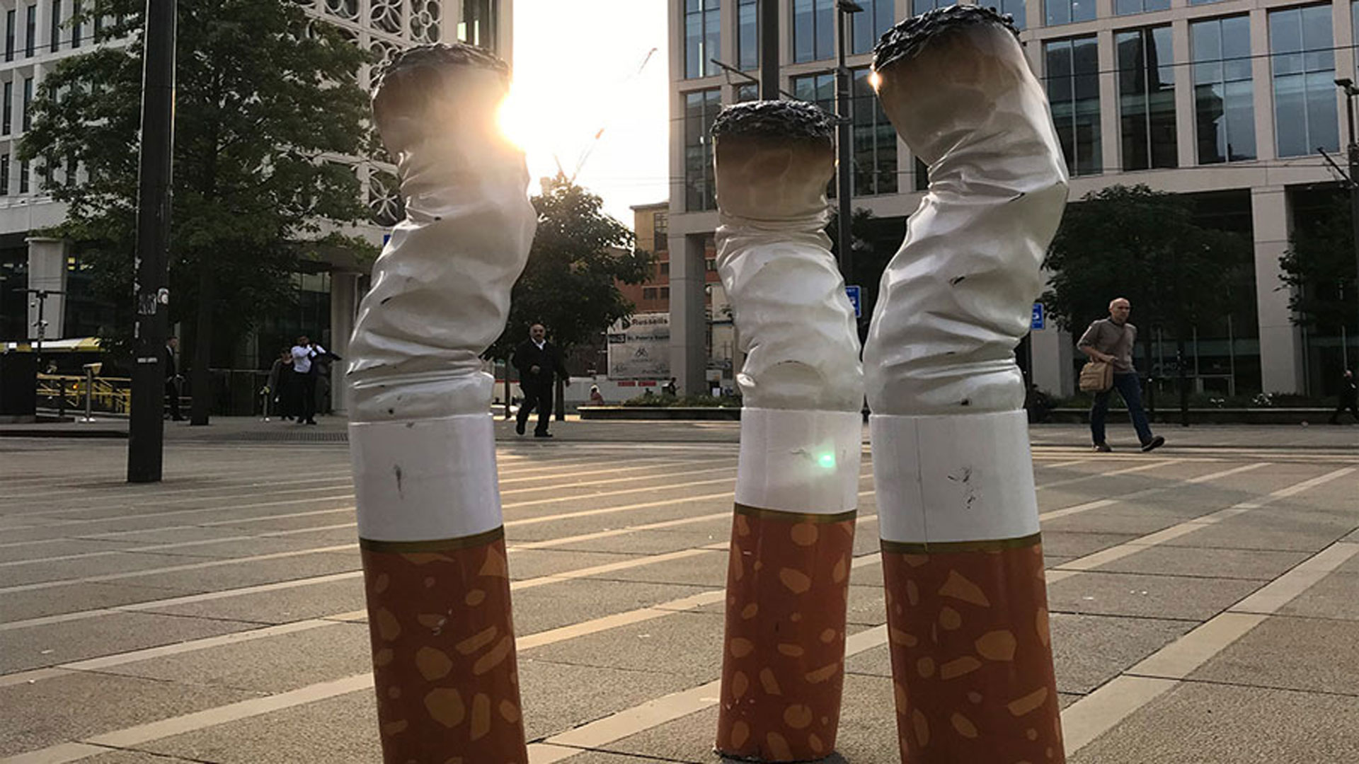 Keep Britain Tidy Flicking Blue Murder Manchester Event Big Butts