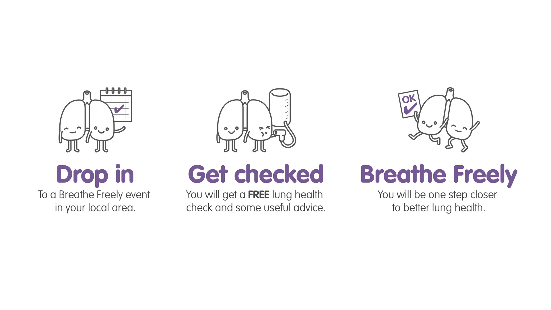 Liverpool City Council Breathe Freely campaign graphics