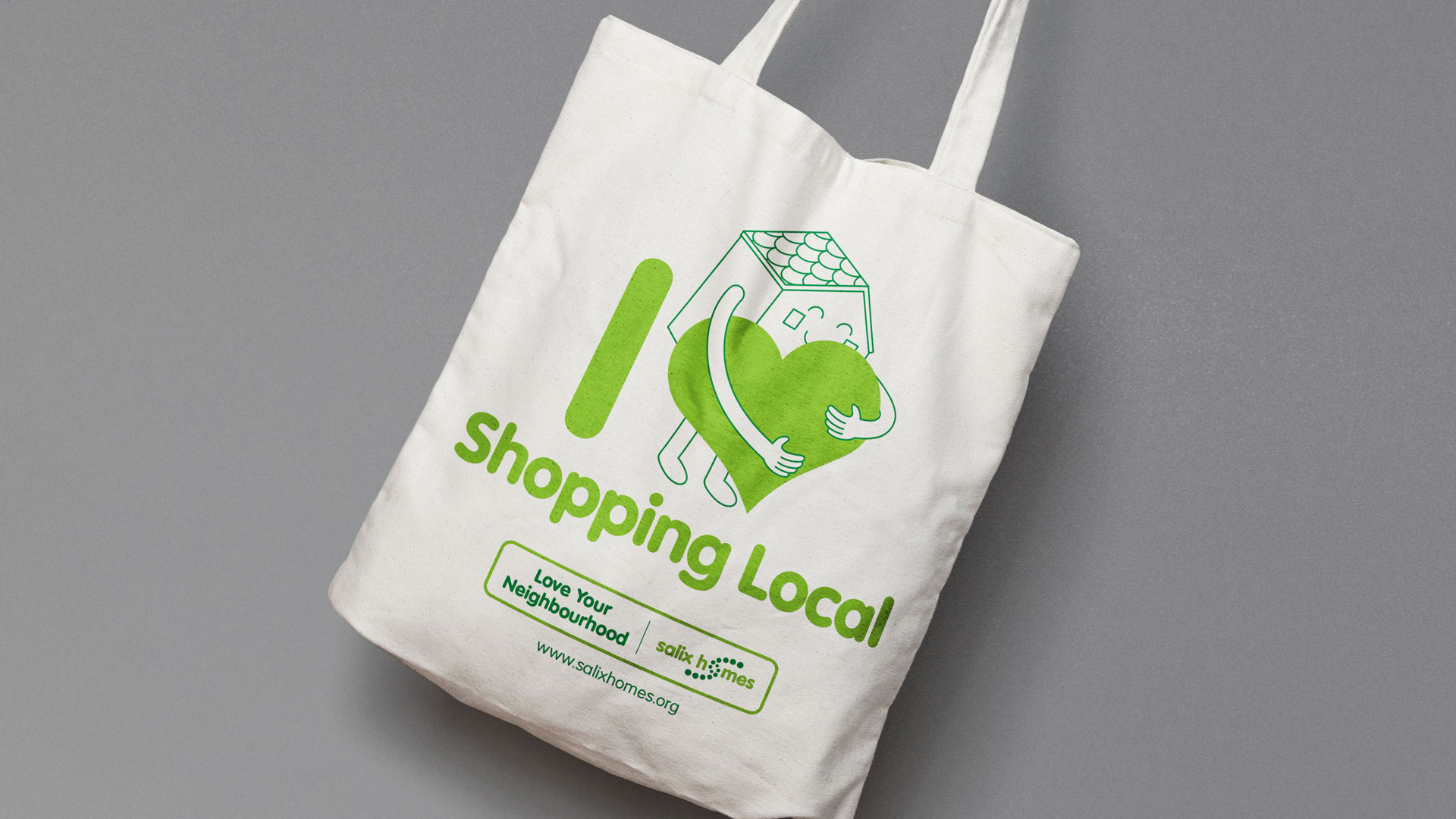 Salix Homes Love Your Neighbourhood campaign Bag