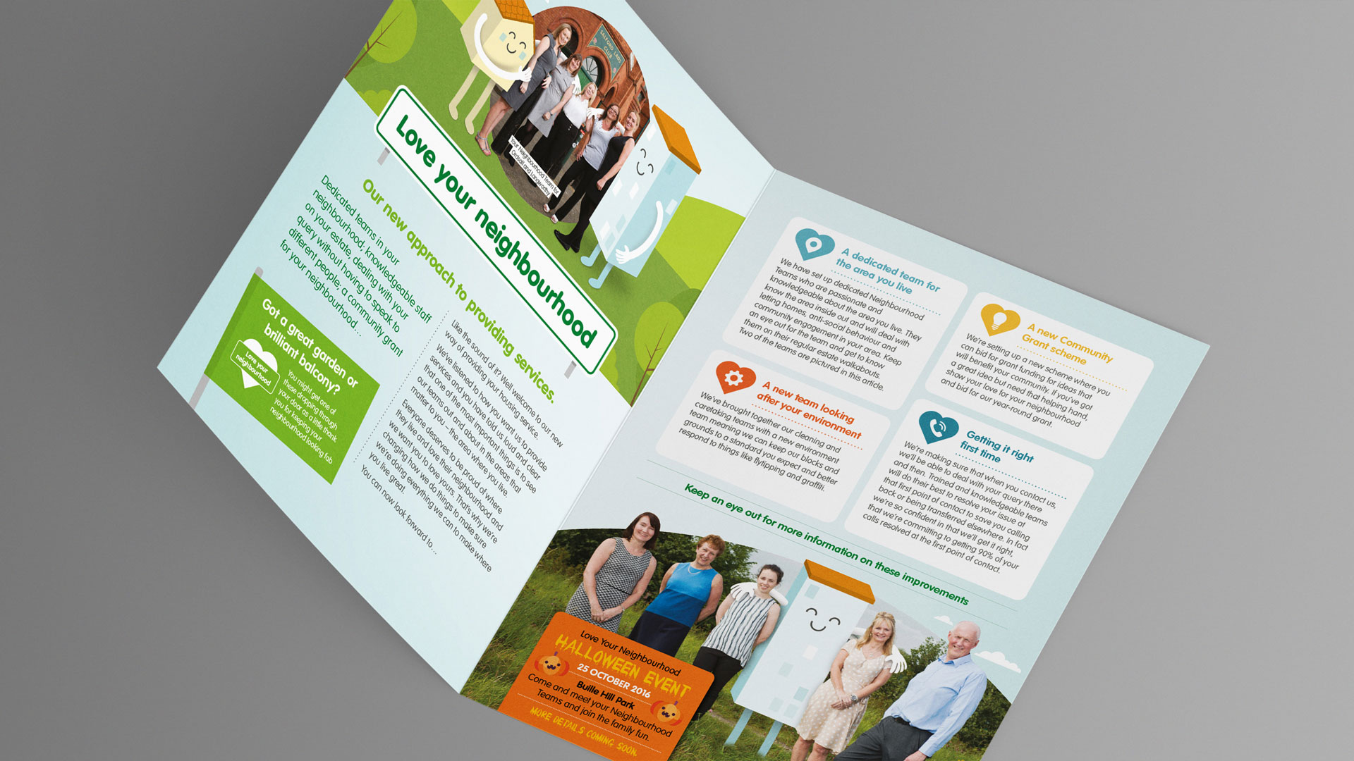 Salix Homes Love Your Neighbourhood campaign leaflet