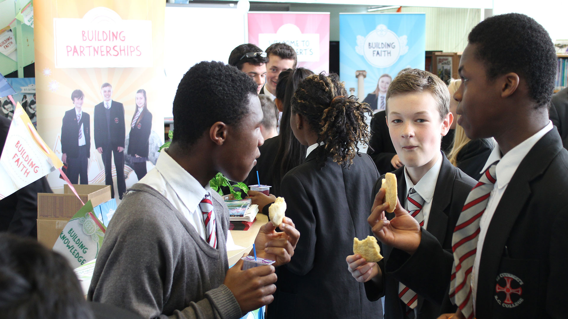 St Cuthberts RC School Celebration Launch event