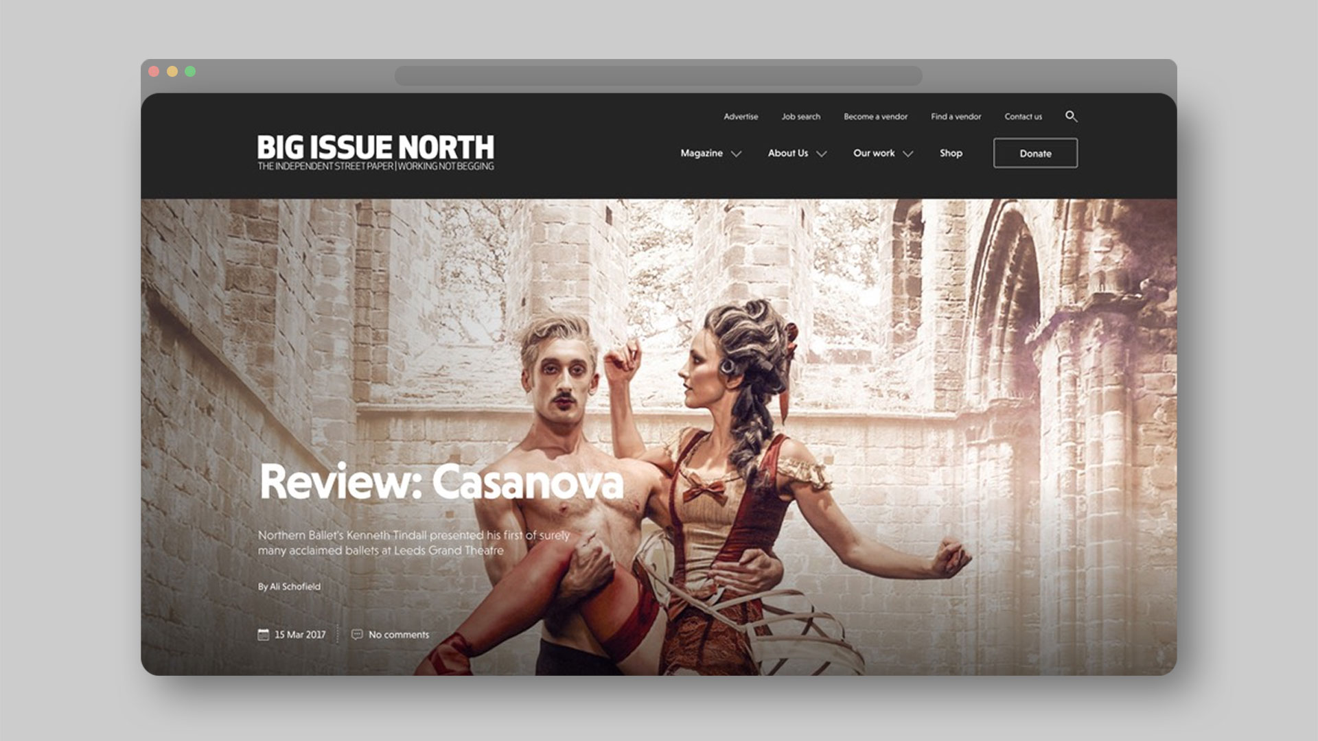 Big Issue North Screenshot