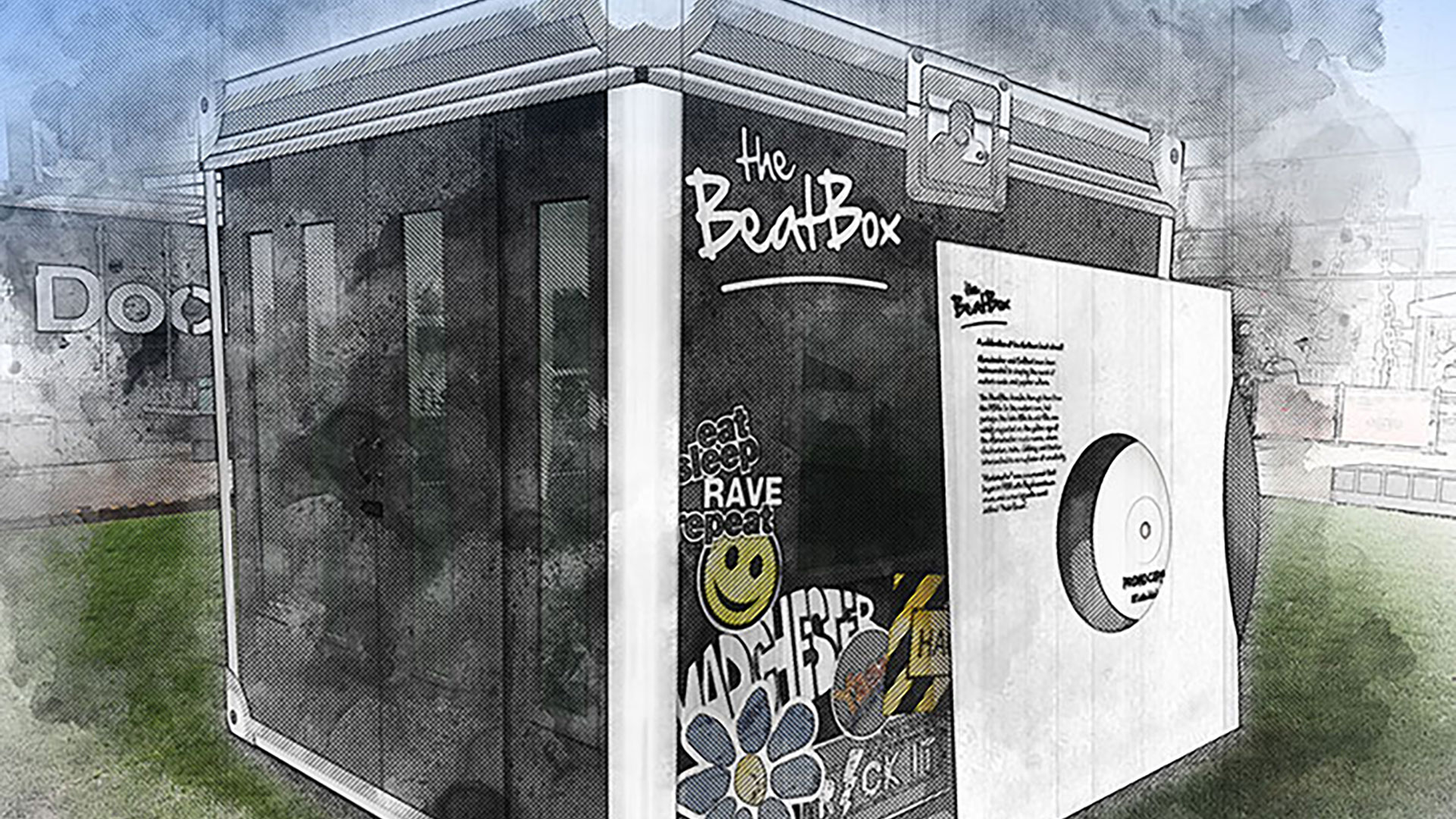 MediaCity Box on the Docs BeatBox Mock Up 1