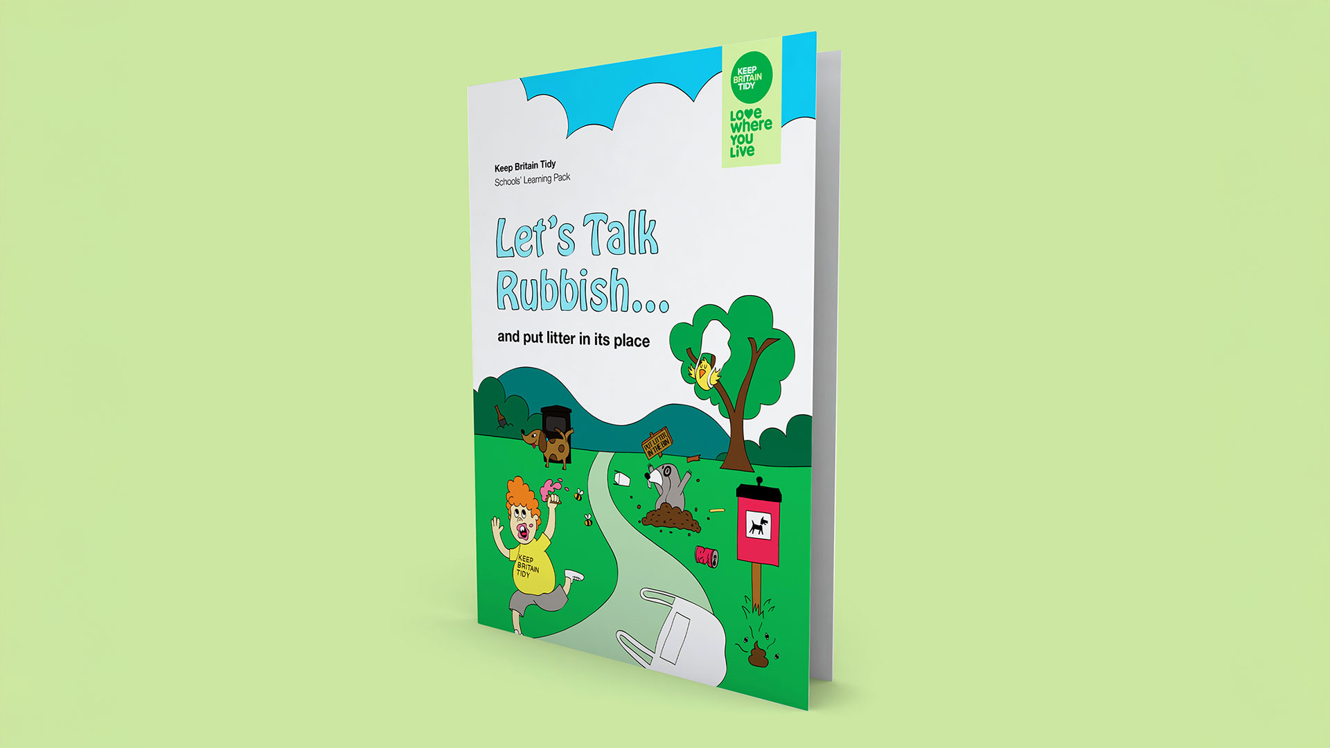 Keep Britain Tidy school pack folder 2