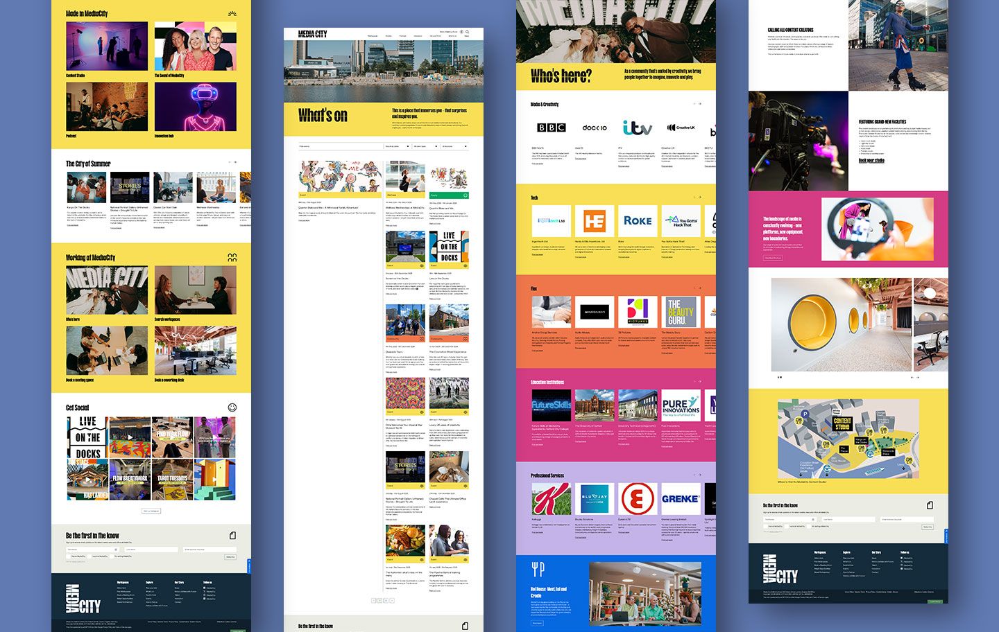 MediaCityUK Website Page Testing