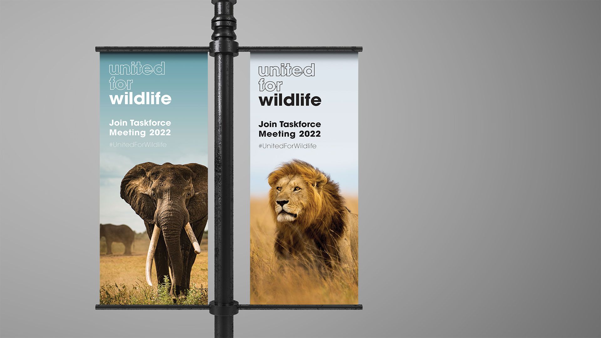 United for Wildlife - Event Banners