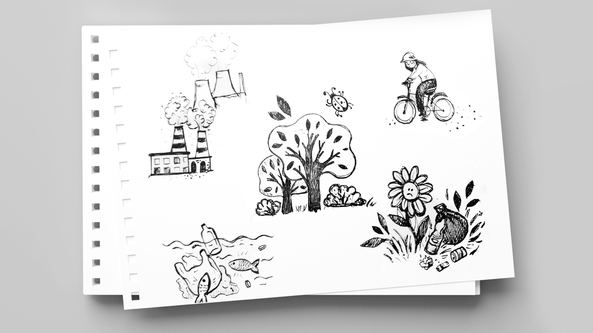 lambeth school illustrations sketches.