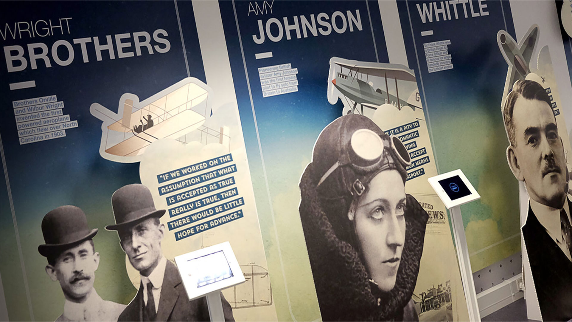 Airbus Visitor Centre aviation heroes